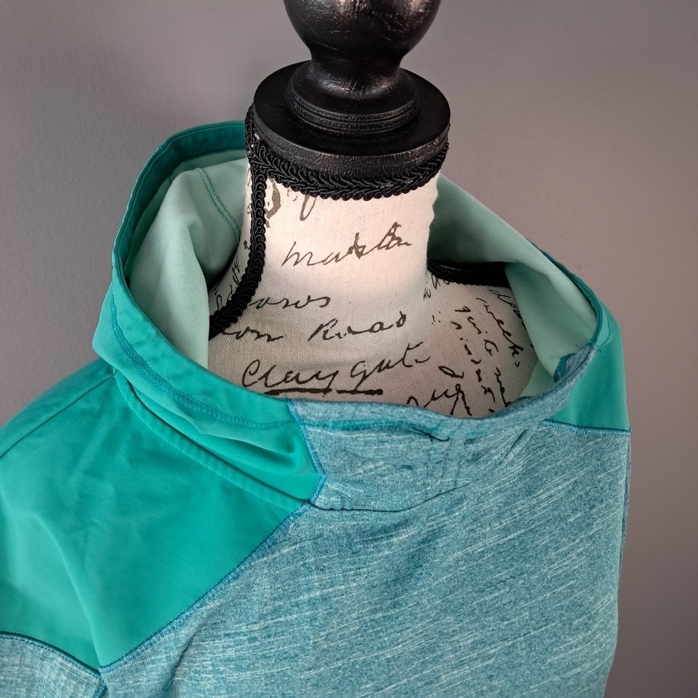 The North Face Women’s Mountain Athletics Teal Dynamix Hoodie Size Small - Picture 4 of 12